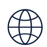 ISO 9001:2015 globe icon
